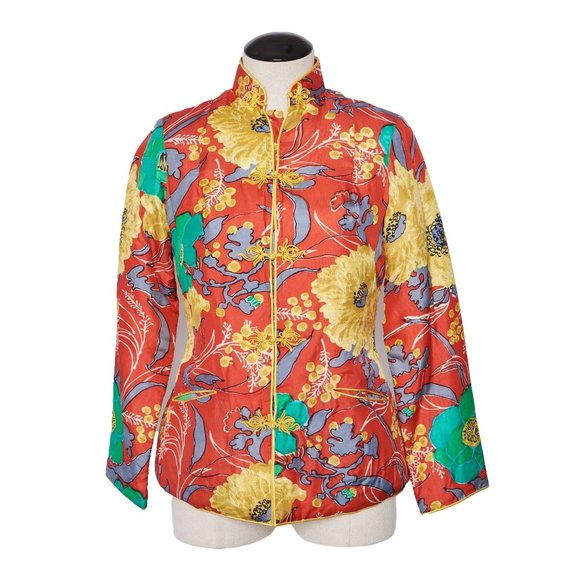 Vintage Asian Motif Jacket - Picture 1 of 6